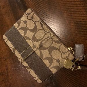 Coach wristlet